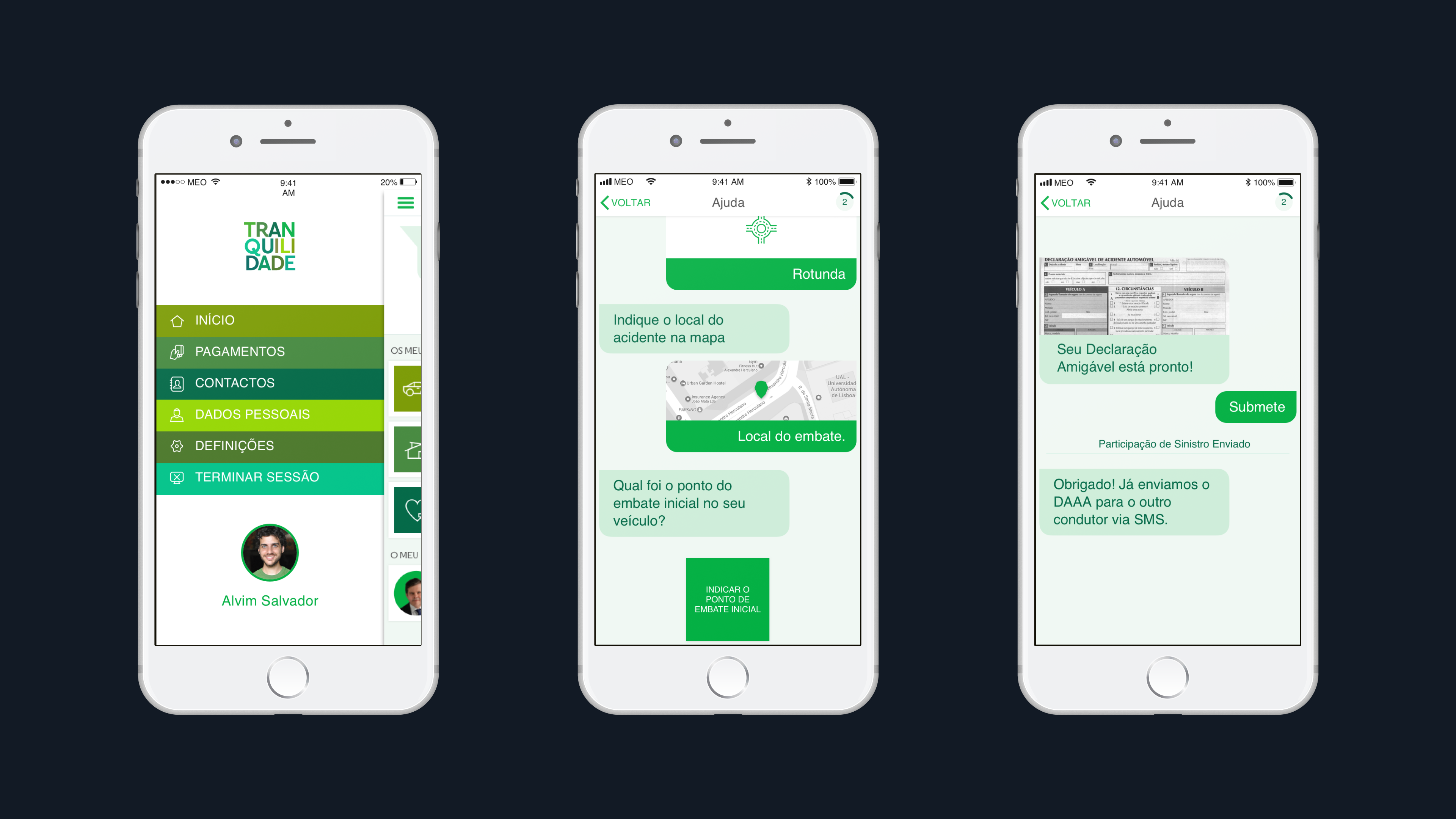 TRQ DAD — Tranquilidade digital accident declaration app